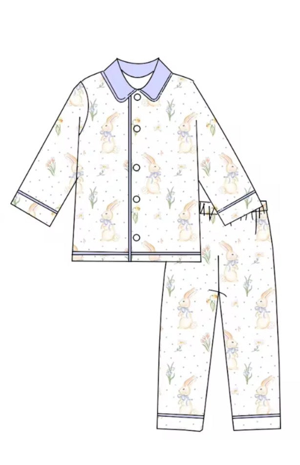 PREORDER Boys Easter Bunny PJs