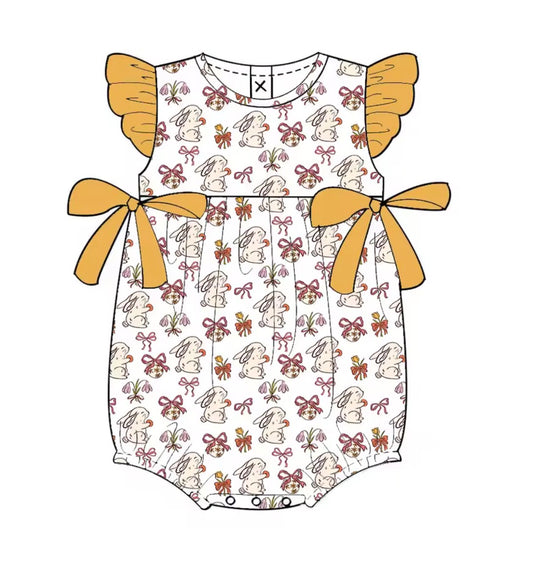 PREORDER Girls Easter Style Romper