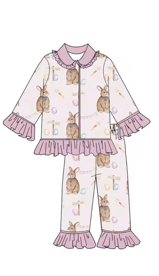PREORDER Pink Bunny PJs